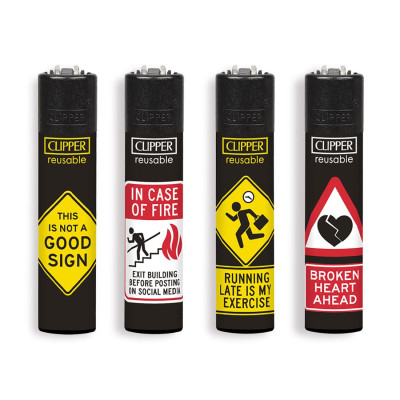 CLIPPER LARGE FUNNY SIGNS BW LB